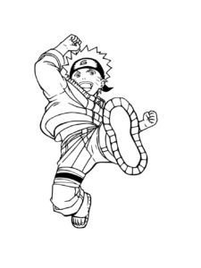 Naruto coloring page