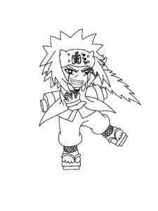 Naruto coloring page