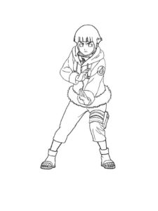 Naruto coloring page