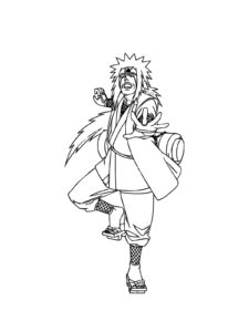 Naruto coloring page