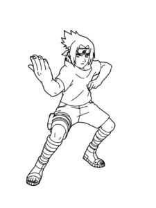 Naruto coloring page