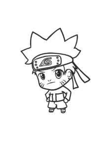 Naruto coloring page