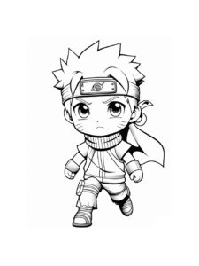 Naruto coloring page