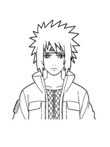 Naruto coloring page