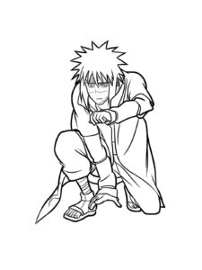 Naruto coloring page