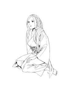 Noragami coloring page