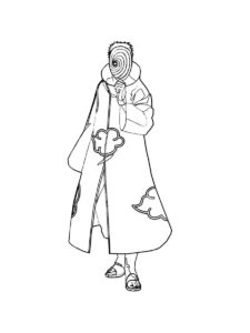 Obito Uchiha coloring pages