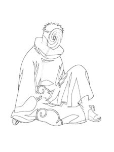 Obito Uchiha coloring pages