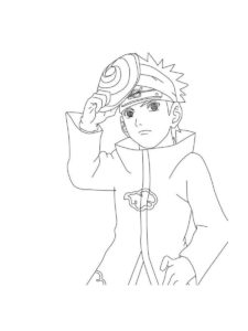 Obito Uchiha coloring pages