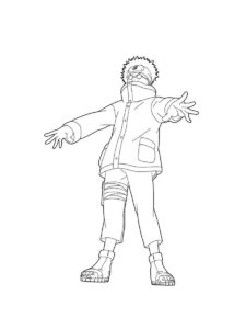 Obito coloring page