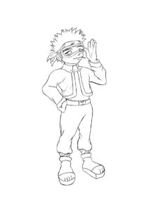 Obito Uchiha coloring pages