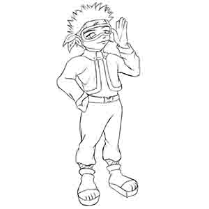 Obito Uchiha coloring pages