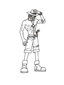 One Piece coloring page