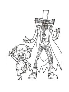 One Piece coloring page