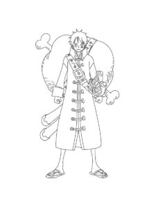 One Piece coloring page