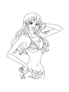 One Piece coloring page