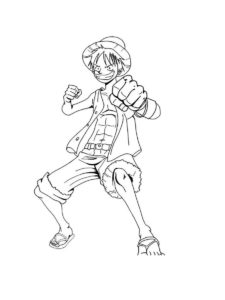 One Piece coloring page