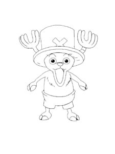 One Piece coloring page