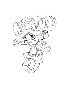 One Piece coloring page