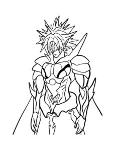 One-Punch Man coloring page