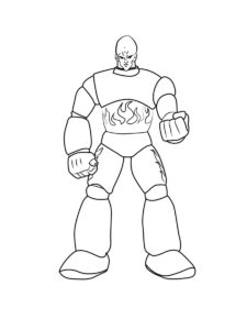 One-Punch Man coloring page