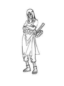 Orochimaru coloring page