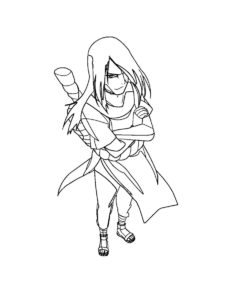 Orochimaru coloring page