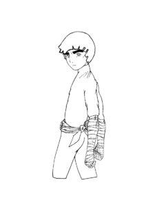 Rock Lee coloring page