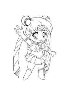 Sailor Moon coloring page