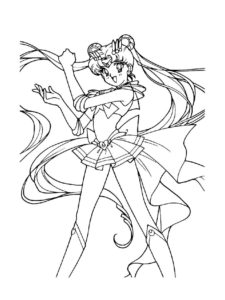 Sailor Moon coloring page