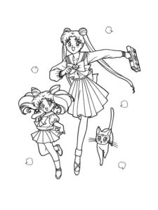 Sailor Moon coloring page