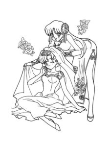 Sailor Moon coloring page