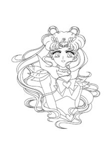 Sailor Moon coloring page