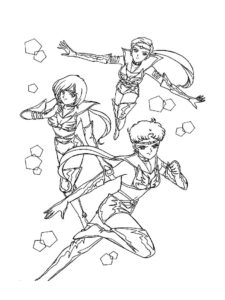 Sailor Moon coloring page