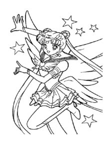 Sailor Moon coloring page