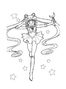 Sailor Moon coloring page