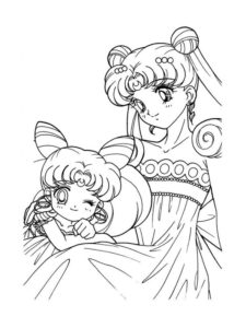 Sailor Moon coloring page