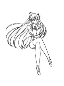 Sailor Moon coloring page