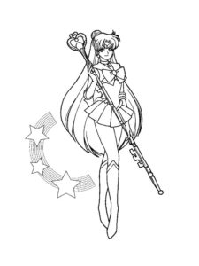 Sailor Moon coloring page