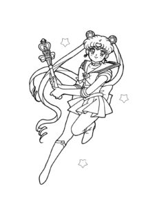 Sailor Moon coloring page