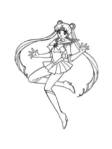 Sailor Moon coloring page