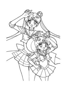 Sailor Moon coloring page