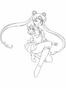 Sailor Moon coloring page