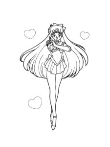 Sailor Moon coloring page