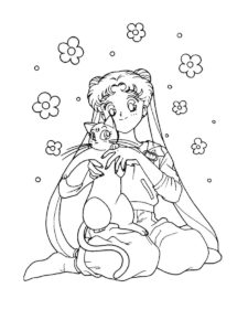 Sailor Moon coloring page