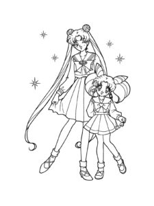 Sailor Moon coloring page