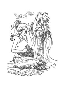 Sailor Moon coloring page