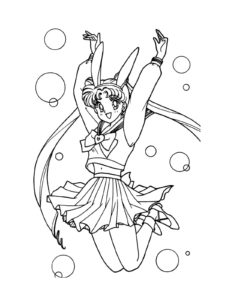 Sailor Moon coloring page