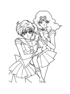 Sailor Moon coloring page