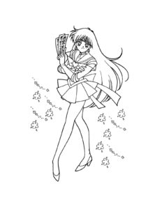 Sailor Moon coloring page